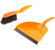 Щетка-сметка 260 мм, в комплекте с совком DEXX 39026