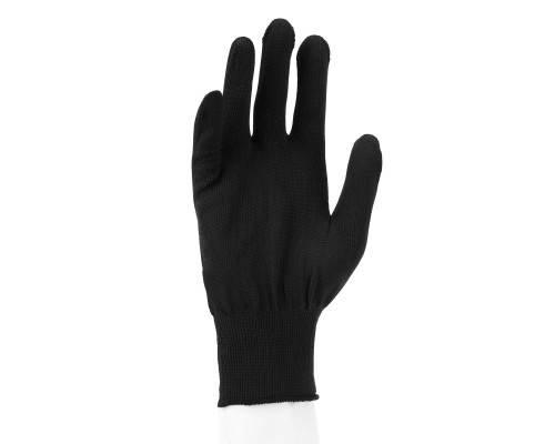 Перчатки Нейлон, 13 класс, черные, XL (67843)