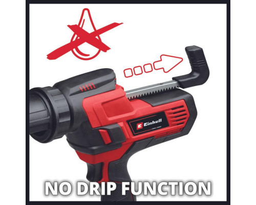 Пистолет для герметика Einhell PXC TE-SG 18/10 Li, 18В,2000Н,тубы 310мм,0.4-10мм/с,без АКК и ЗУ (4522250)