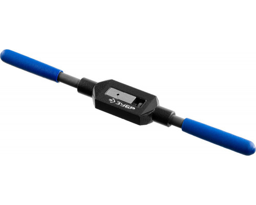 Метчикодержатель для M4-M12 №2 сталь 45 с регулируемыми вкладышами Профессионал ЗУБР 28232-2