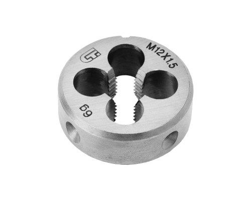 Плашка М12 х 1.5 мм Сибртех