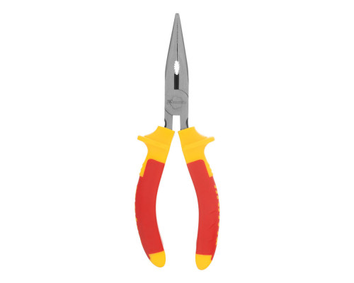 Длинногубцы прямые Insulated, 160 мм, двухкомпонентные рукоятки Matrix Professional (17101)