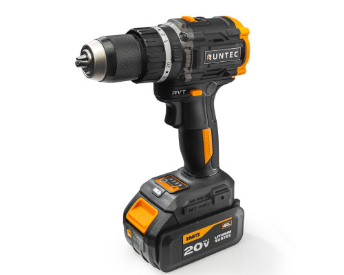 Дрель-шуруповерт ударная аккумуляторная RUNTEC PRO 13 мм, 20В, 2*4Ач, 100Нм, RUNTEC, RT-ID224