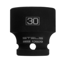 Головка ударная шестигранная, 30 мм, 1/2, CrMo Stels