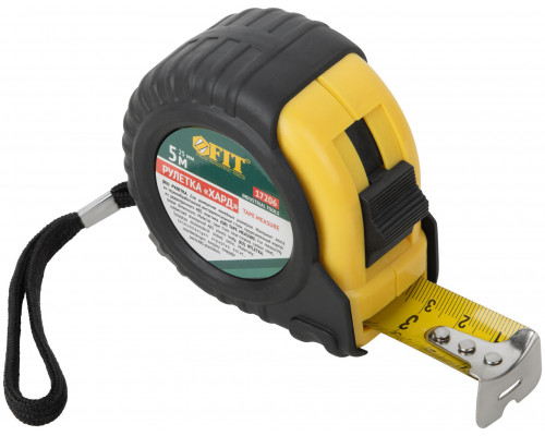 Рулетка прорезиненный корпус 