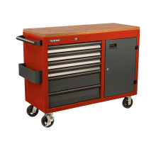 RUNTEC RTVIND-6R Тележка - верстак 1155*465 мм, 6 полочная Industrial красная (RTVIND-6R)