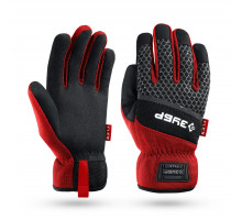 Перчатки комбинированные FLEX р.L (9), красные, работа с сенсорными экранами ЗУБР Профессионал 11479-L