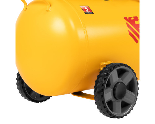 Компрессор воздушный DKV2200/100, Х-PRO 2.2 кВт, 400 л/мин, 100л Denzel (58079)