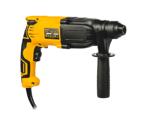 Перфоратор электрический RH-650-18, SDS-plus, 650 Вт, 2.0 Дж, 3 плюс 1 режим Denzel (26603)