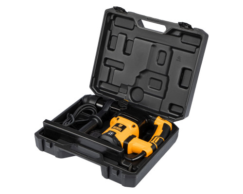 Перфоратор электрический RHV-1050-38-max, SDS-max, 1050 Вт, 10 Дж, 2 плюс 1 режим Denzel (26620)