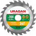 Диск пильный по дереву Fast URAGAN 200х32/30 мм 24Т 36800-200-32-24_z01  