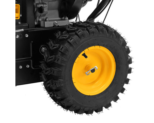 Бензиновая снегоуборочная машина SBL 711D PRO, 302cc, эл.старт, фара, обогрев, блок. дифф. Denzel (97655)