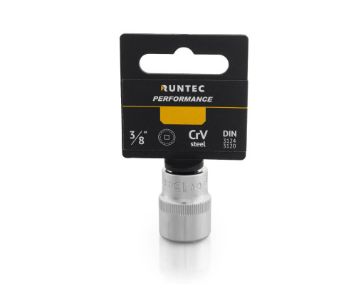 RUNTEC RT-H38S14D Головка торцевая RUNTEC CrV, 12PT, 3/8