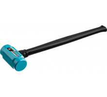 Цельностальная кувалда с удлинённой обрезиненной рукояткой 5 кг 600 мм СИБИН 20132-5