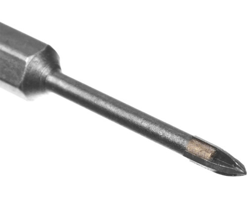 Сверло по стеклу и кафелю 3 мм, 4х кромка, HEX 1/4 STAYER 2985-03_z01