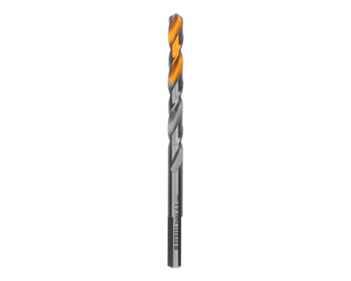 Сверло спиральное по металлу 6,5 x 100 мм, Р6М5, Golden Tip Denzel (718236)