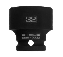 Головка ударная шестигранная, 32 мм, 1/2, CrMo Stels