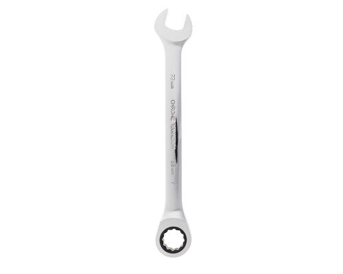 RUNTEC RT-WR22T120 Ключ комбинированный трещоточный RUNTEC CrV, 120 зубцов, 22 мм (RT-WR22T120)