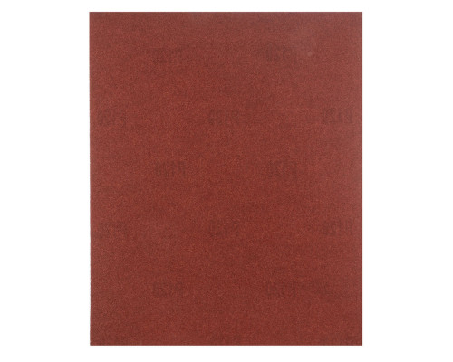 Шлифлист на бумажной основе, P 120, 230 х 280 мм, 10 шт, водостойкий Matrix (75610)