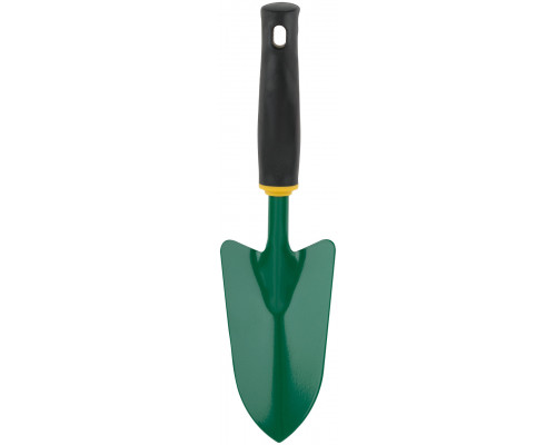 Совок посадочный узкий, прорезиненная ручка 330 мм