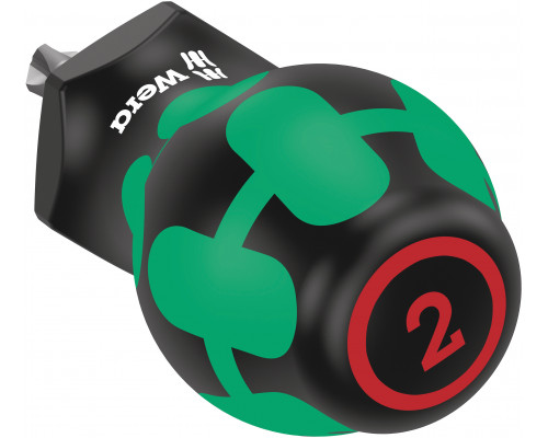Отвёртка короткая крестовая PH 2 x 25 мм Stubby серия 350 PH Wera WE-008851