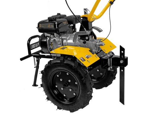 Мотоблок DPT-370X, 7 л.с, дисковое сцепление, ширина 90 см, глубина 35 см, фрез 3 х 4, ВОМ, передачи 3В/1Н Denzel (56406)