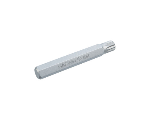 Бита, с шестигранным хвостовиком, 10 мм, M10, 75 мм, 1 шт, GARWIN PRO, 631055-M10