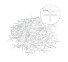 Крестики для плитки 2.5 мм, 150 шт ЗУБР 33811-2.5