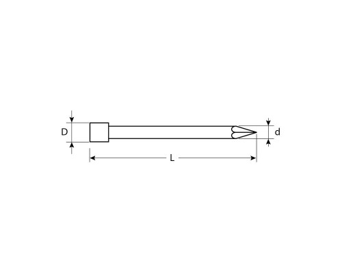Гвозди финишные 35?1.8 мм цинк 100 г ЗУБР 305316-18-035
