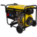 Генератор диз. CHAMPION DG6501E-3 (400В 6,2/6,8кВА 8,9лс 12,5л 12V 103кг,эл.стартер,колеса,счетчик) (DG6501E-3)