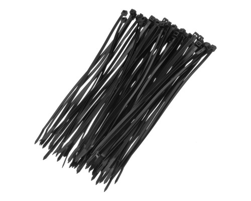 Хомуты, 250 x 4.8 мм, пластиковые, черные, 100 шт Сибртех (45564)