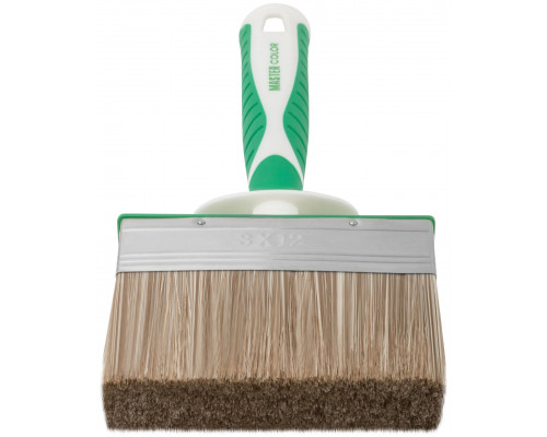 Макловица, 70% ПЭT/30% натуральная щетина, нерж. обжим, 2-К ручка, 120 х 30 мм (30-0593AKZO)