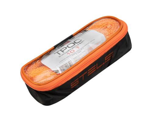 Трос буксировочный 10 т, 5 м, 2 крюка, сумка на молнии Stels (54383)