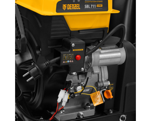 Бензиновая снегоуборочная машина SBL 711D PRO, 302cc, эл.старт, фара, обогрев, блок. дифф. Denzel (97655)