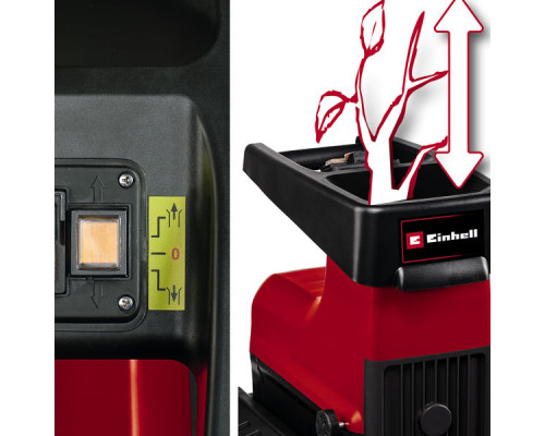 Измельчитель эл. садовый Einhell GC-RS 60 CB,2800Вт,режущ.вал 40/мин,до 45мм,тихий,контейнер 60л (3430635)