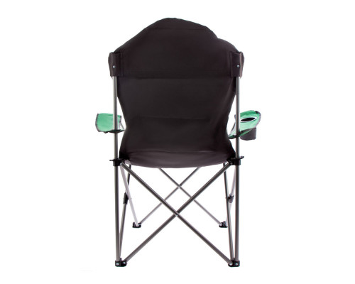 Кресло складное с подлокотниками и подстаканником, 60 х 60 х 110/92 см, Camping Palisad (69592)