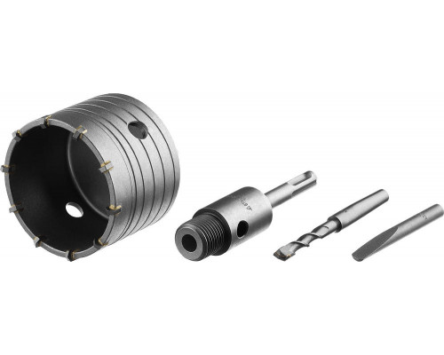 Коронка по бетону 80 мм, SDS - Plus, 10T, с оснасткой STAYER 29190-80_z01