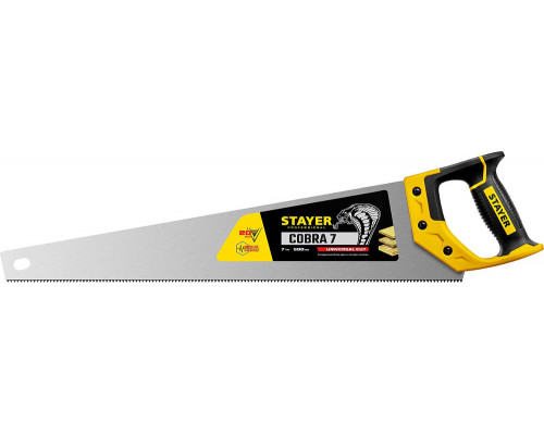 Ножовка универсальная Cobra 7, 500 мм STAYER Professional 1510-50_z02