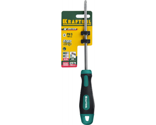 Отвертка PH3 x 150 Х-Drive KRAFTOOL 250072-3-150