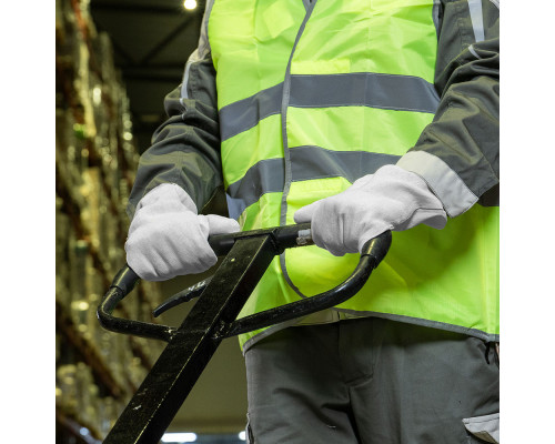 Рукавицы х/б двунитка, наладон двунитка, 1 размер Сибртех (68124)