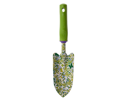 Совок посадочный широкий, 80 х 330 мм, стальной, пластиковая рукоятка, Flower Green, Palisad (62036)