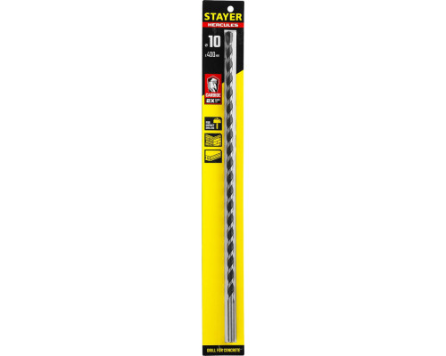 Сверло по бетону Hercules, 10 x 400 мм STAYER Professional 2915-400-10_z01