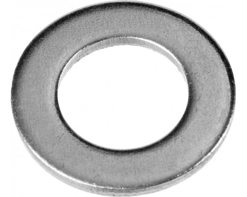 Шайба DIN 125A 12 мм, цинк, 8 шт ЗУБР 303806-12