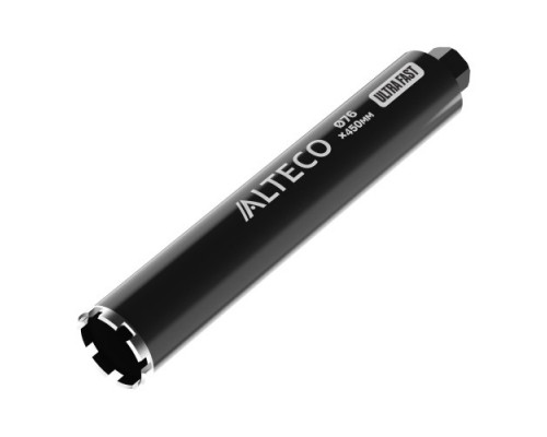 Алмазная коронка 76*450 Ultra Fast ALTECO, шт (93531)