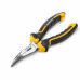Длинногубцы изогнутые 160 мм RUNTEC RT-PLR03160