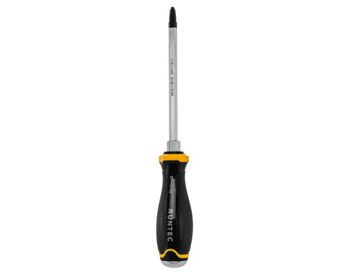 Отвертка PH3 x 150 мм CrV усиленная со сквозным стержнем RUNTEC RT-SD3PH3x150