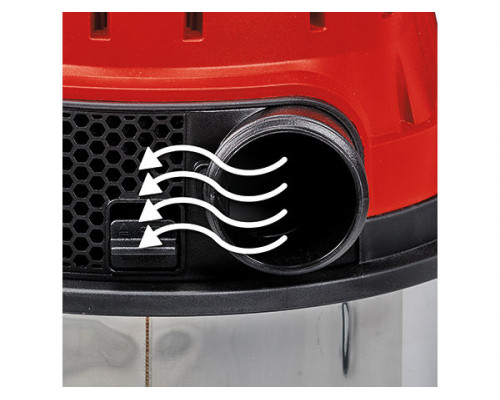 Пылесос строительный Einhell TE-VC 2230 SACL,1400Вт,220мбар,30л,очистка фильтра,розетка (2342465)
