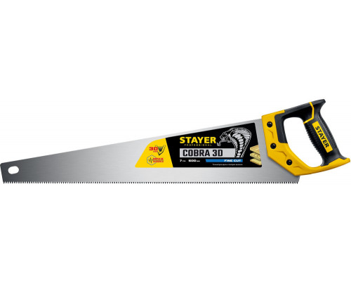 Ножовка универсальная Cobra 3D, 500 мм STAYER Professional 1512-50_z01