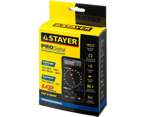 STAYER PRODigital Цифровой мультиметр (45310)