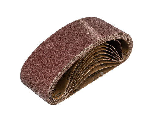 Лента абразивная бесконечная, P 60, 75 х 533 мм, 10 шт Matrix (74230)